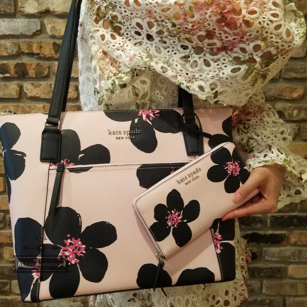 Kate spade Cameron Pocket tote LARGE + wallet new - Picture 12 of 12
